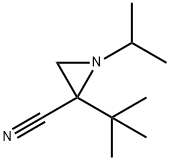 2-Aziridinecarbonitrile,2-(1,1-dimethylethyl)-1-(1-methylethyl)-(9CI) 구조식 이미지