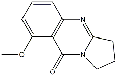 7-methoxydeoxyvasicinone Structure