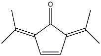 3-Cyclopenten-1-one,2,5-bis(1-methylethylidene)-(9CI) Structure