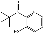 3-Pyridinol,2-[(1,1-dimethylethyl)sulfinyl]-(9CI) Structure