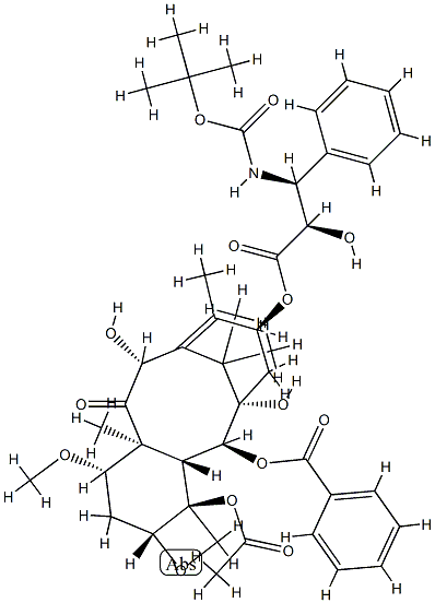7-Methyl Docetaxel Structure