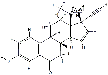 Gestodene EP Impurity K 구조식 이미지