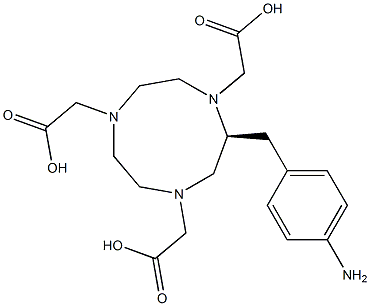 p-NH2-Bn-NOTA(B-601) Structure