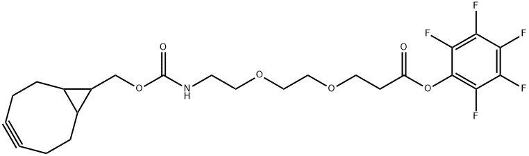 endo-BCN-PEG2-PFP ester 구조식 이미지