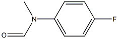 포름아미드,N-(4-플루오로페닐)-N-메틸-(9Cl) 구조식 이미지