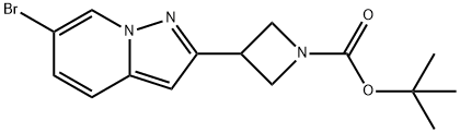 Tert-Butyl 3-(6-Bromopyrazolo[1,5-A]Pyridin-2-Yl)Azetidine-1-Carboxylate(WX165101) 구조식 이미지