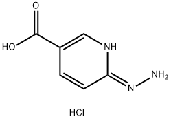 6-hydrazinylnicotinic acid HCL Structure