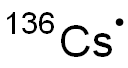 Cesium-136 Structure