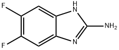 1H-бензимидазол-2-амин, 5,6-дифтор- (9Cl) структурированное изображение