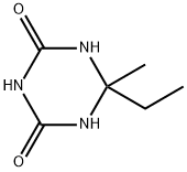 1,3,5-Triazine-2,4(1H,3H)-dione,6-ethyldihydro-6-methyl-(9CI) Structure