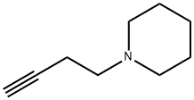 1-(but-3-ynyl)piperidine Structure