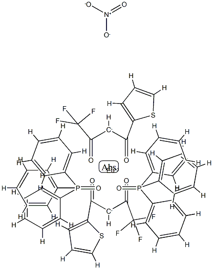 Eu(TTA)2NO3(TPPO)2 구조식 이미지