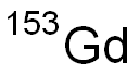 Gadolinium153 Structure