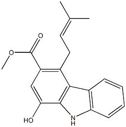 clausine F Structure