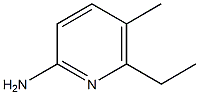 2-Pyridinamine,6-ethyl-5-methyl-(9CI) Structure