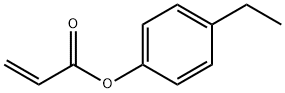2-?Propenoic acid, 4-?ethylphenyl ester Structure