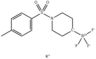 potassiuM 1-tosyl-piperidinyl-4-trifluoroborate 구조식 이미지