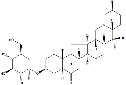 (-)-Hupehemonoside Structure