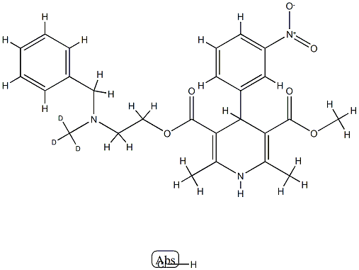Nicardipine-D3 Structure