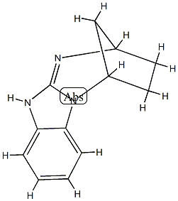2,5-Methano-1H-[1,3]diazepino[1,2-a]benzimidazole,2,3,4,5-tetrahydro-(9CI) 구조식 이미지