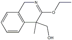 4-Isoquinolinemethanol,3-ethoxy-1,4-dihydro-4-methyl-(9CI) Structure