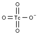 Technetate (TcO41-),(T-4)- (9CI) Structure