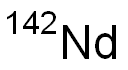 Neodymium142 Structure