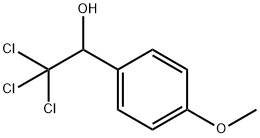 BenzeneMethanol, 4-Methoxy-.alpha.-(trichloroMethyl)- Structure