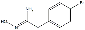 2-(4-BROMOPHENYL)ACETAMIDOXIME(WX690141) Structure