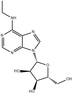 2-(6-ethylaminopurin-9-yl)-5-(hydroxymethyl)oxol 구조식 이미지