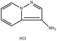 Pyrazolo[1,5-a]pyridin-3-amine, hydrochloride (1:1) 구조식 이미지