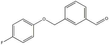 3-(4-Fluoro-phenoxymethyl)-benzaldehyde Structure