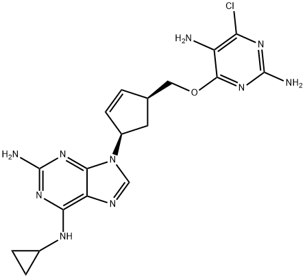 Abacavir Related CoMpound D 구조식 이미지