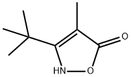 5(2H)-Isoxazolone,3-(1,1-dimethylethyl)-4-methyl-(9CI) 구조식 이미지