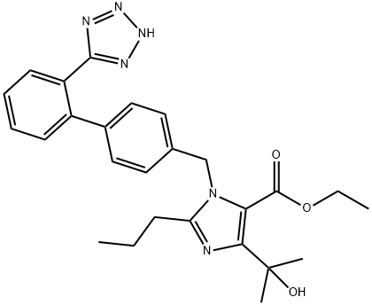 OlMesartan Ethyl Ester IMpurity Structure