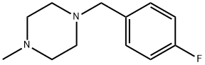 1-(4-fluorobenzyl)-4-methylpiperazine 구조식 이미지