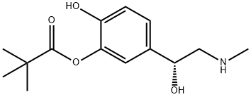 3-pivaloylepinephrine Structure