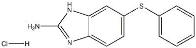 Fenbendazole-aMine hydrochloride 구조식 이미지