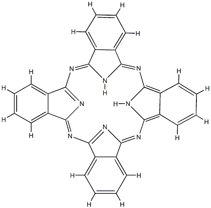 (SP-4-1)-[1,8,15,22-Tetrakis[2-methyl-1-(1-methylethyl)propoxy]-29H,31H-phthalocyaninato(2-)-N29,N30,N31,N32]copper Structure