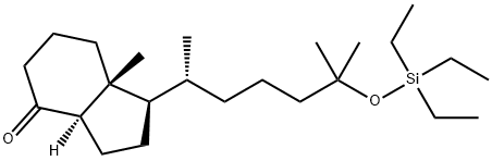 144848-24-8 4H-Inden-4-one, 1-[1,5-dimethyl-5-[(triethylsilyl)oxy]hexyl]octahydro-7a-methyl-, [1R-[1α(R*),3aβ,7aα]]-