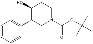 Trans-Tert-Butyl 4-Hydroxy-3-Phenylpiperidine-1-Carboxylate(WXC00495) Structure