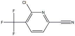 6-Chloro-5-(trifluoromethyl)picolinonitrile Structure