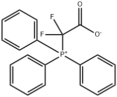 2,2-difluoro-2-triphenylphosphaniumylacetate 구조식 이미지