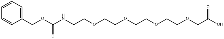 CbzNH-PEG4-CH2COOH Structure