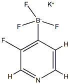 PotassiuM 3-fluoropyridine-4-trifluoroborate Structure