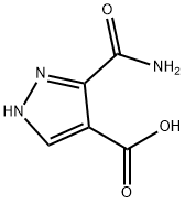 1H-Pyrazole-4-carboxylicacid,3-(aminocarbonyl)-(9CI) Structure