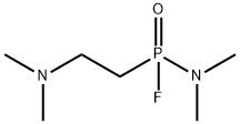 2-dimethylaminoethyl(dimethylamido)phosphonofluoridate Structure