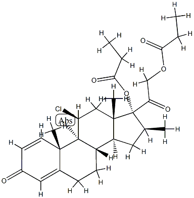 Beclometasone Dipropionate EP Impurity O Structure
