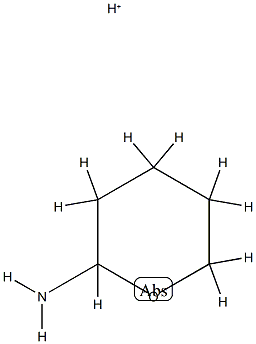2H-Pyran-2-amine,tetrahydro-,conjugatemonoacid(9CI) Structure