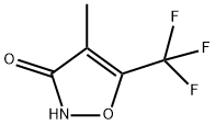 3(2H)-Isoxazolone,4-methyl-5-(trifluoromethyl)-(9CI) Structure